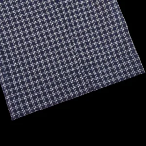 Derek Rose Loungewear | Navy Checked Cotton Classic Fit Pyjamas
