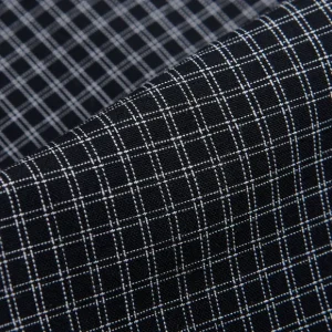 Sunspel Loungewear | Navy Checked Windowpane Pyjamas