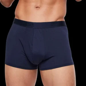 Derek Rose Underwear | Navy Pima Cotton Stretch Boxer Briefs