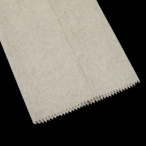 Studio 73 Trousers | Oatmeal Beige Wool Flannel Pleated Trousers