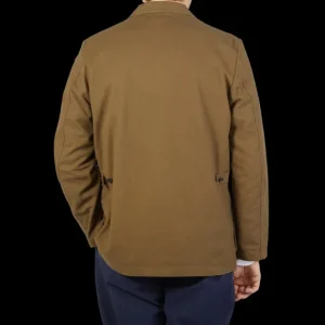 Universal Works Coats & Jackets | Olive Green Cotton Five Pocket Jacket