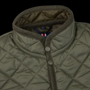 Lavenham Outerwear | Olive Green Mickfield Technical Gilet