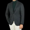 Ring Jacket Blazers | Petrol Green Wool Balloon Blazer