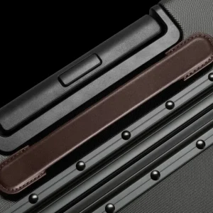 Carl Friedrik Weekend Bags | Polycarbonate Chocolate Leather Carry-On Pro