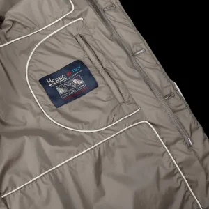 Herno Outerwear | Taupe Grey Legend Technical Down Jacket