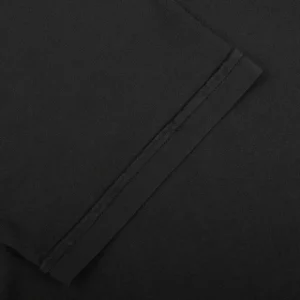 Fedeli T-Shirts | Washed Black Organic Cotton Jersey T-Shirt