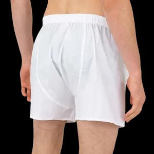 Sunspel Underwear | White Cotton Boxer Shorts
