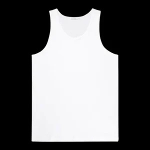 Sunspel Underwear | White Superfine Cotton Tank Top